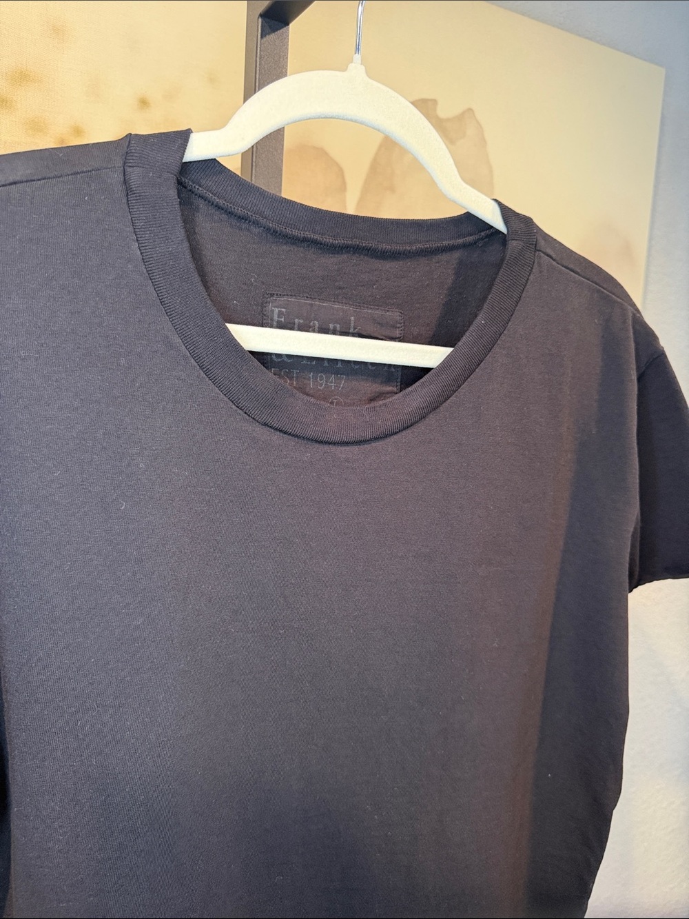 🆕Frank & Eileen Theo Perfect Tee in black - Picture 7 of 8